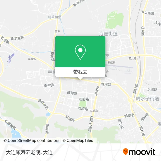大连顾寿养老院地图