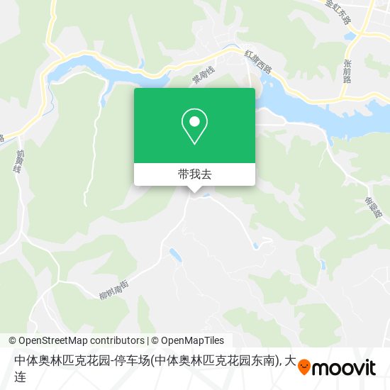 中体奥林匹克花园-停车场(中体奥林匹克花园东南)地图