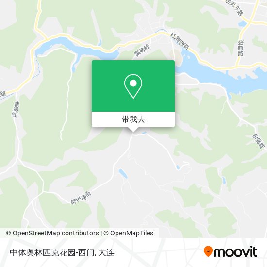 中体奥林匹克花园-西门地图