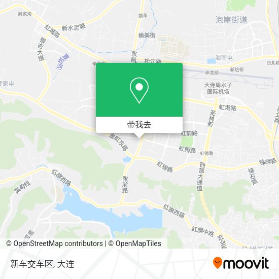 新车交车区地图