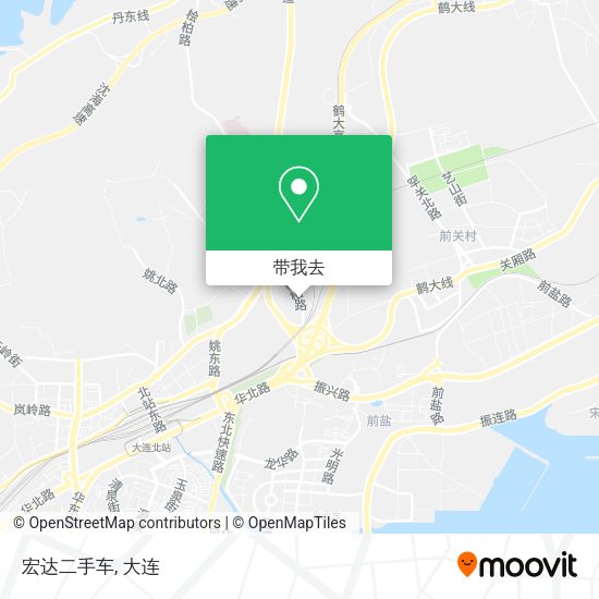 宏达二手车地图