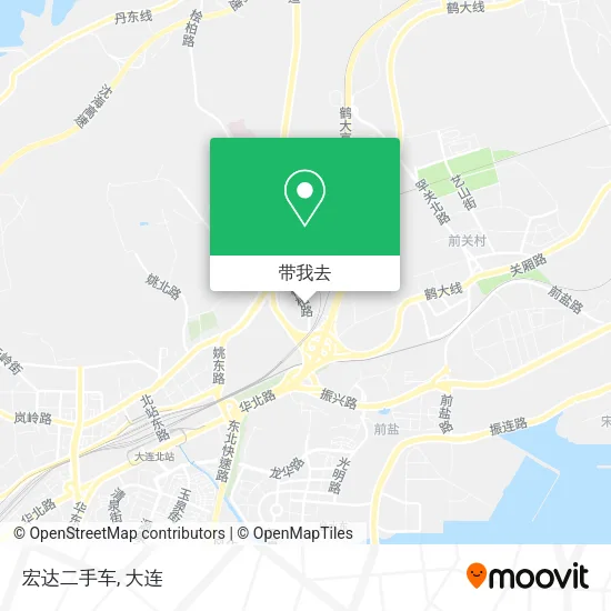 宏达二手车地图