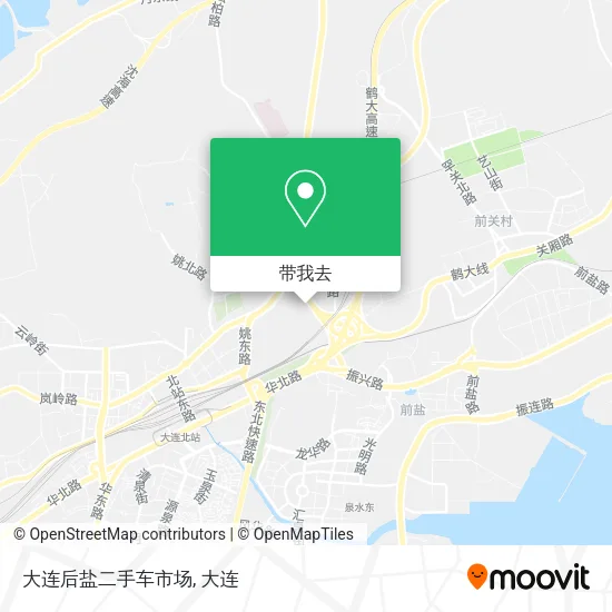 大连后盐二手车市场地图