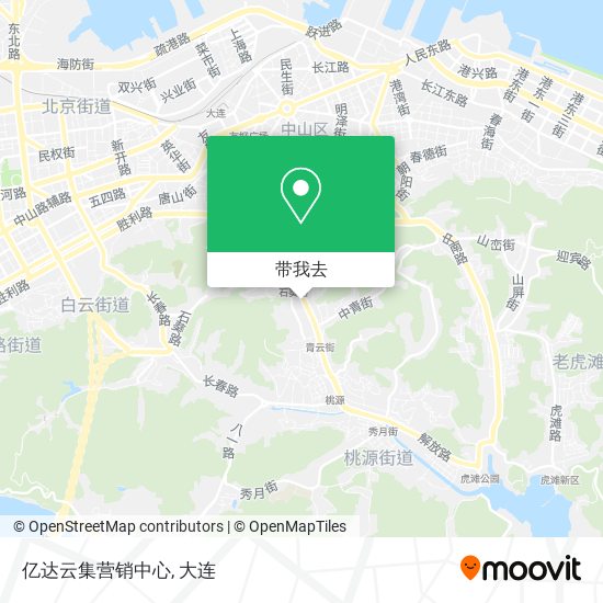 亿达云集营销中心地图