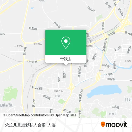 朵拉儿童摄影私人会馆地图