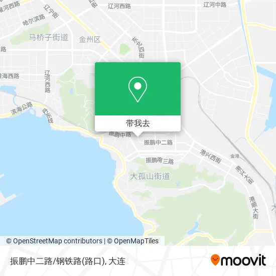 振鹏中二路/钢铁路(路口)地图