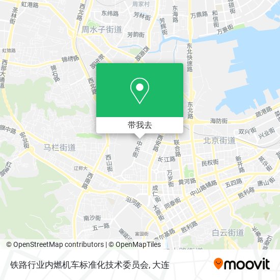 铁路行业内燃机车标准化技术委员会地图