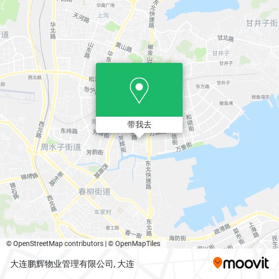 大连鹏辉物业管理有限公司地图