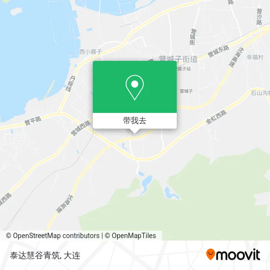 泰达慧谷青筑地图