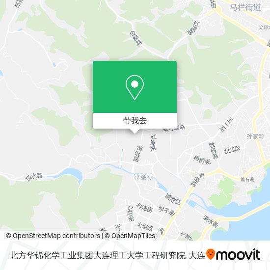北方华锦化学工业集团大连理工大学工程研究院地图