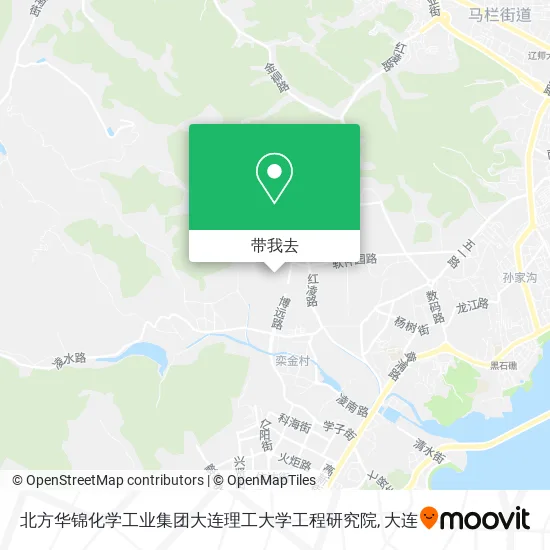 北方华锦化学工业集团大连理工大学工程研究院地图
