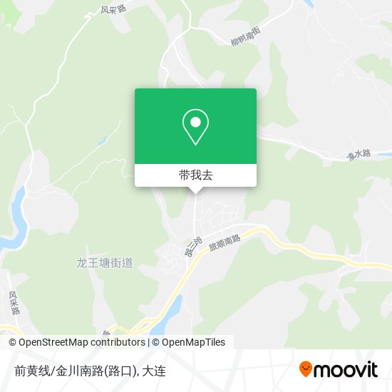 前黄线/金川南路(路口)地图