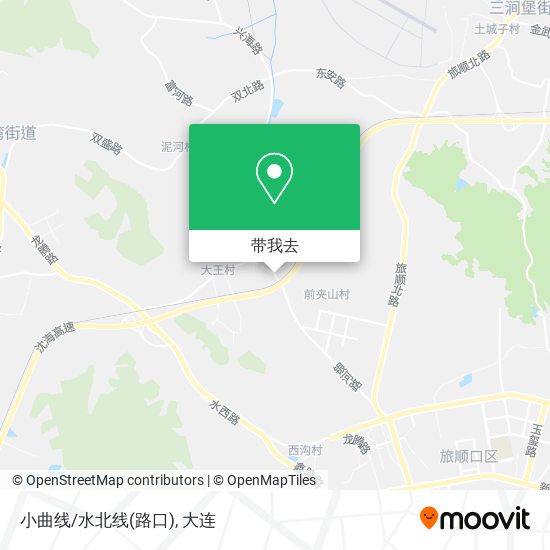 小曲线/水北线(路口)地图