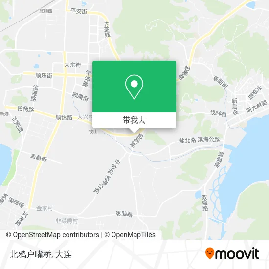 北鸦户嘴桥地图