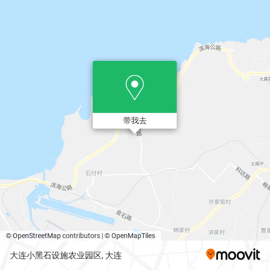 大连小黑石设施农业园区地图
