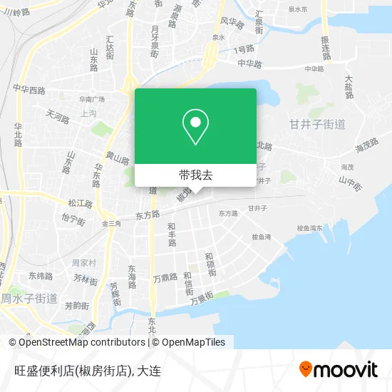 旺盛便利店(椒房街店)地图