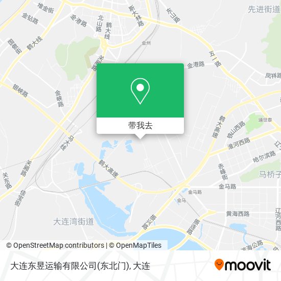 大连东昱运输有限公司(东北门)地图