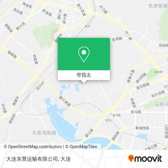 大连东昱运输有限公司地图