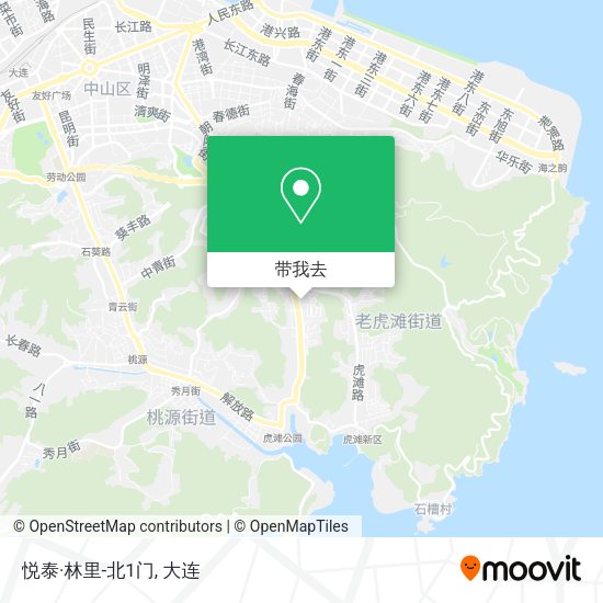 悦泰·林里-北1门地图