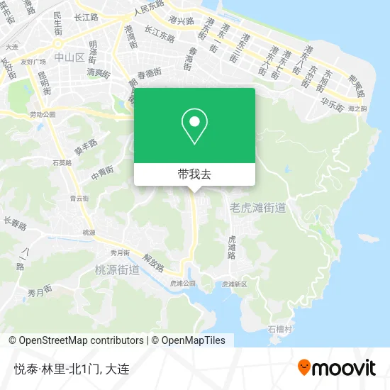 悦泰·林里-北1门地图