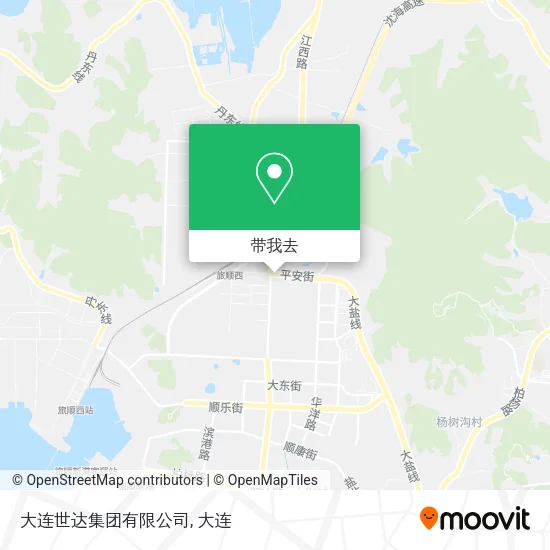 大连世达集团有限公司地图