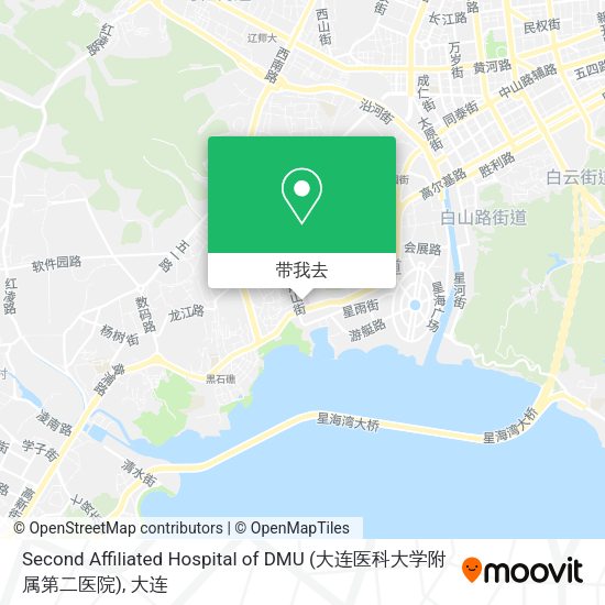 Second Affiliated Hospital of DMU (大连医科大学附属第二医院)地图