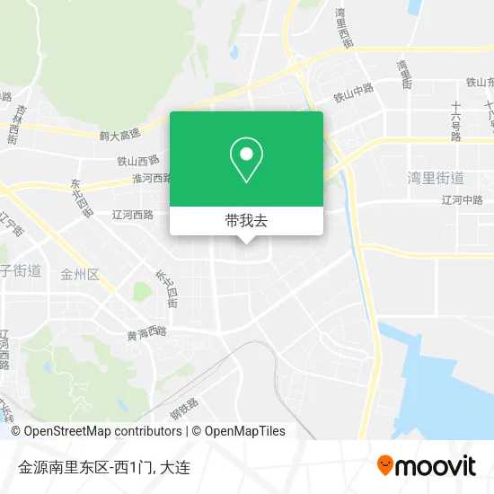 金源南里东区-西1门地图