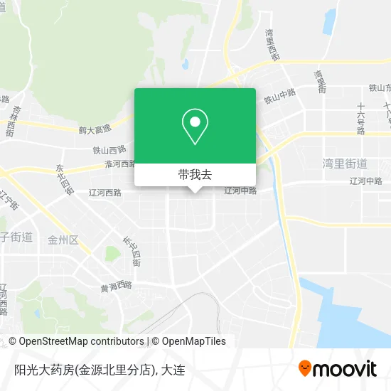 阳光大药房(金源北里分店)地图