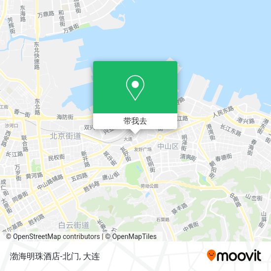 渤海明珠酒店-北门地图
