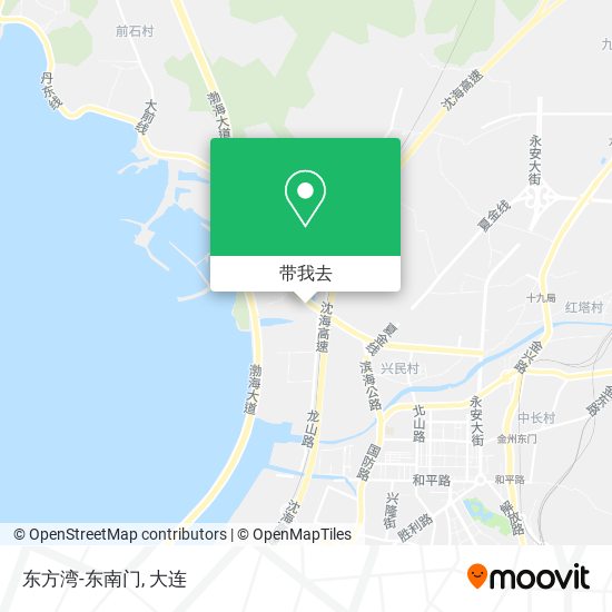 东方湾-东南门地图