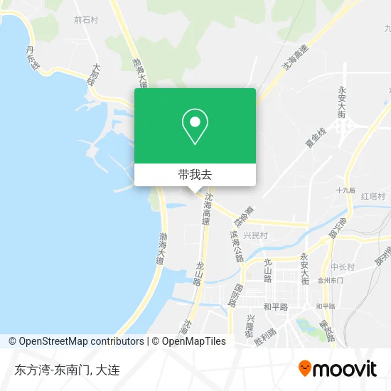 东方湾-东南门地图