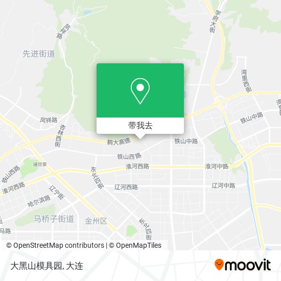 大黑山模具园地图