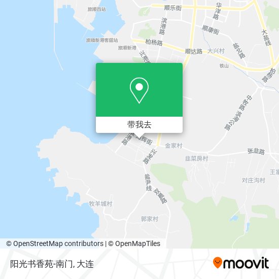 阳光书香苑-南门地图