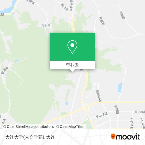 大连大学(人文学部)地图