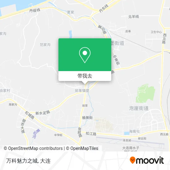 万科魅力之城地图