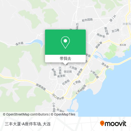 三丰大厦-A座停车场地图