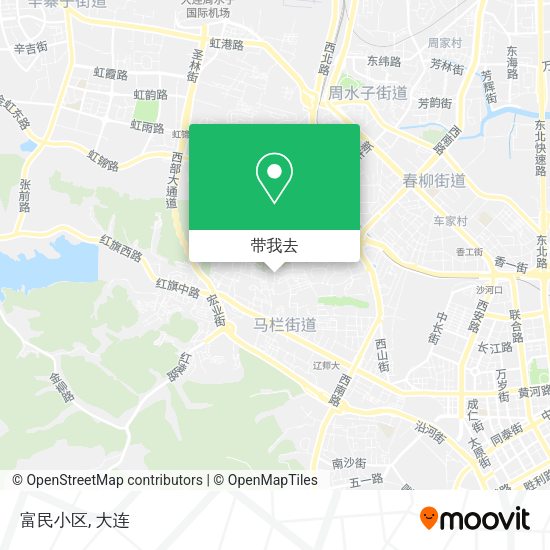 富民小区地图