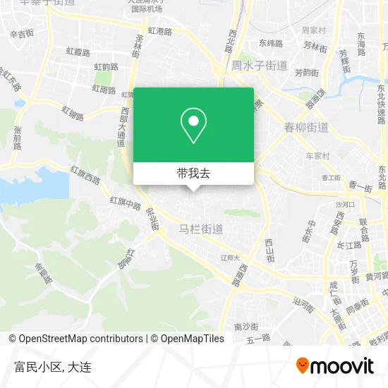 富民小区地图