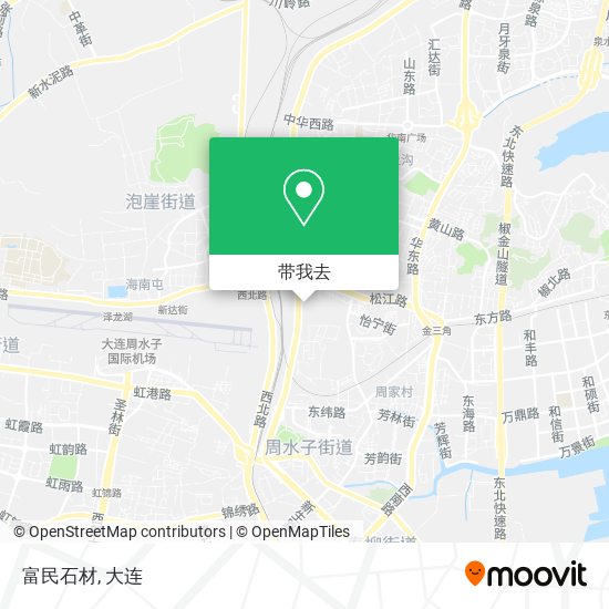 富民石材地图