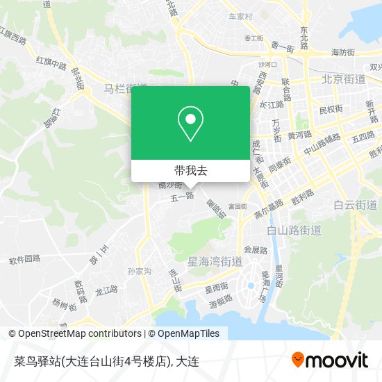 菜鸟驿站(大连台山街4号楼店)地图