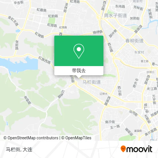 马栏街地图