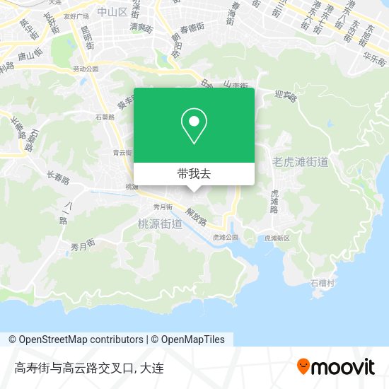 高寿街与高云路交叉口地图