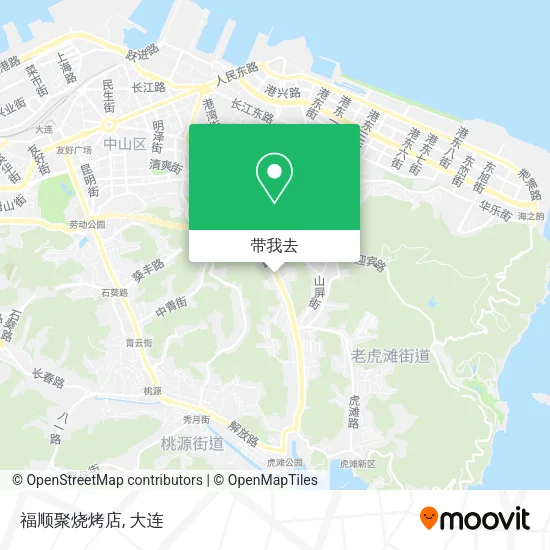 福顺聚烧烤店地图