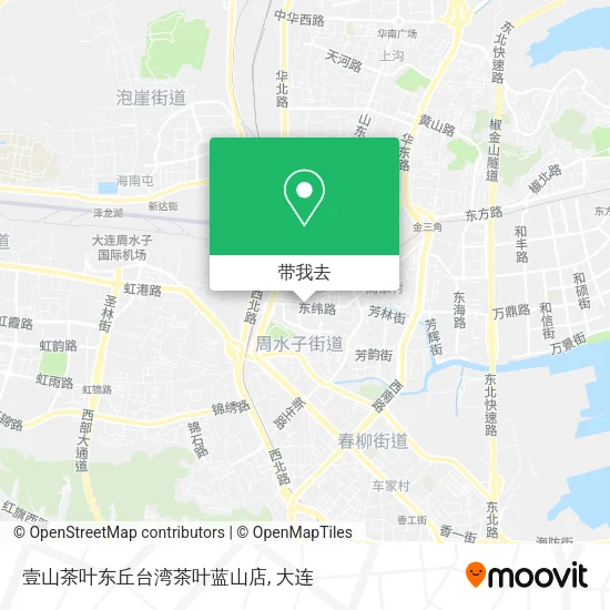 壹山茶叶东丘台湾茶叶蓝山店地图