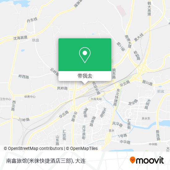 南鑫旅馆(米徕快捷酒店三部)地图