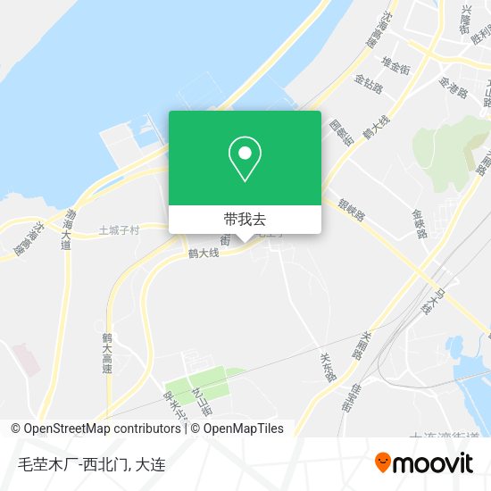 毛茔木厂-西北门地图