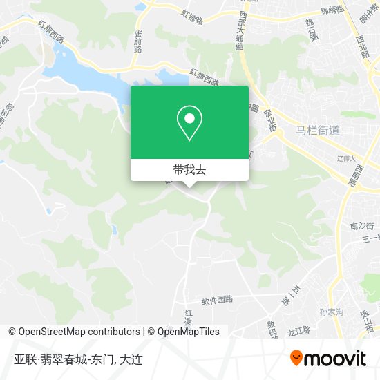 亚联·翡翠春城-东门地图