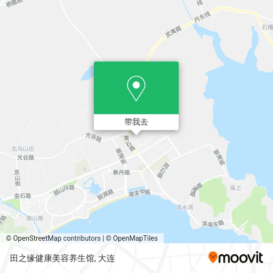 田之缘健康美容养生馆地图