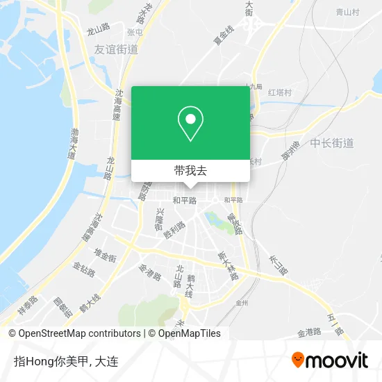 指Hong你美甲地图