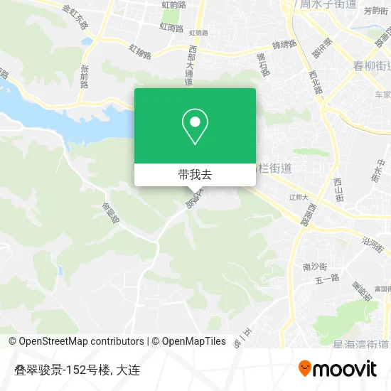 叠翠骏景-152号楼地图